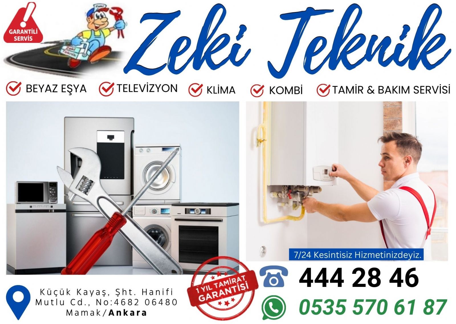 Zerdalitepe Beyaz Eşya Tamiri